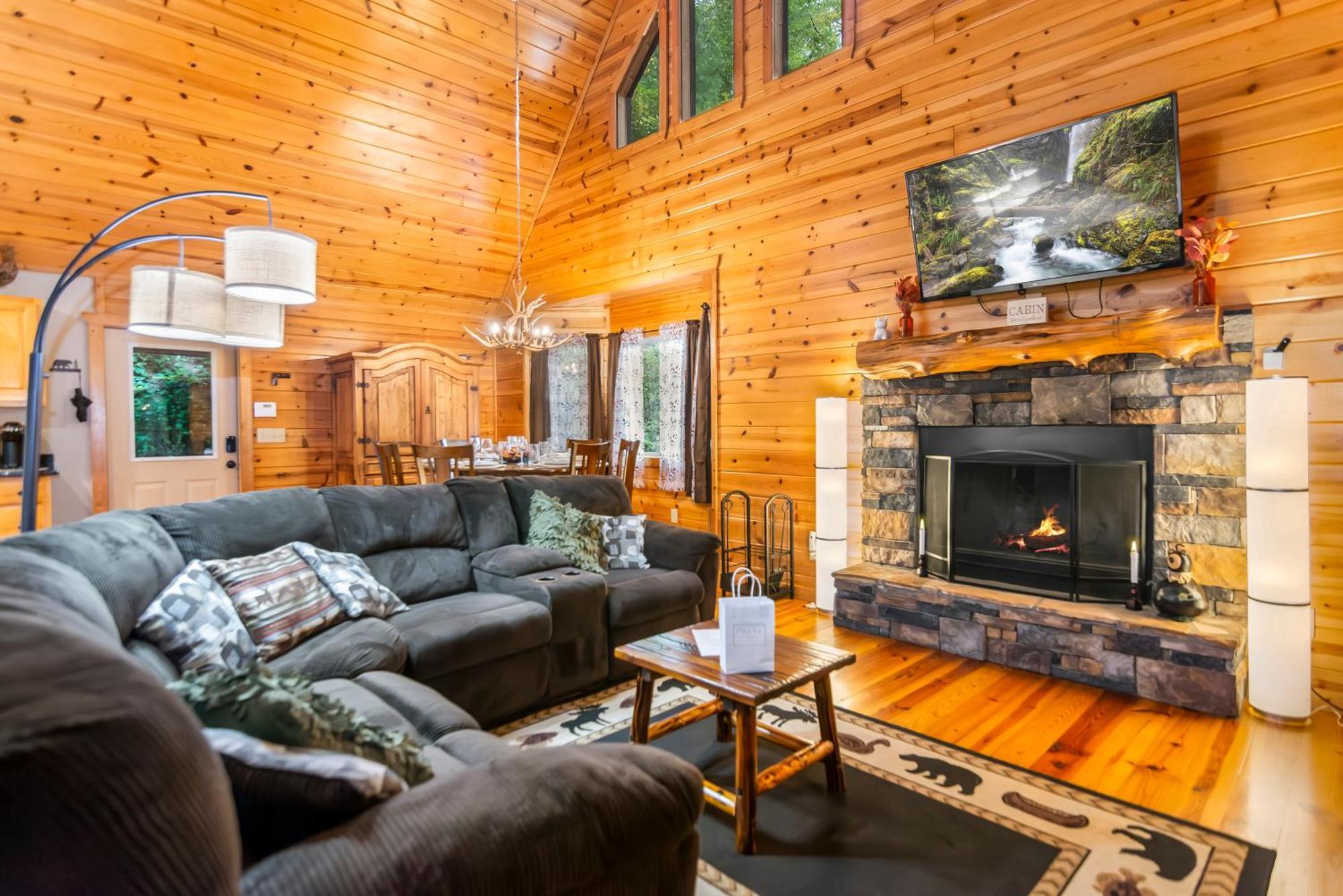 Amazing Creek View Cabin W/ Hot Tub, Firepit & Pool Table 엘리제이 외부 사진